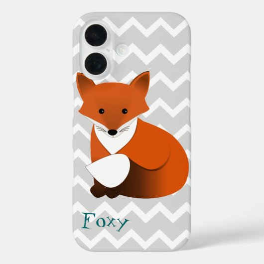 Wenig roter Fox-Entwurf Case-Mate iPhone Hülle (Rückseite)