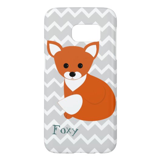Wenig roter Fox-Entwurf Case-Mate Samsung Galaxy Hülle (Rückseite)
