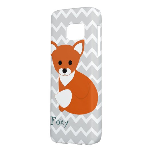Wenig roter Fox-Entwurf Case-Mate Samsung Galaxy Hülle (Rückseite Links)