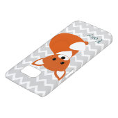 Wenig roter Fox-Entwurf Case-Mate Samsung Galaxy Hülle (unten)