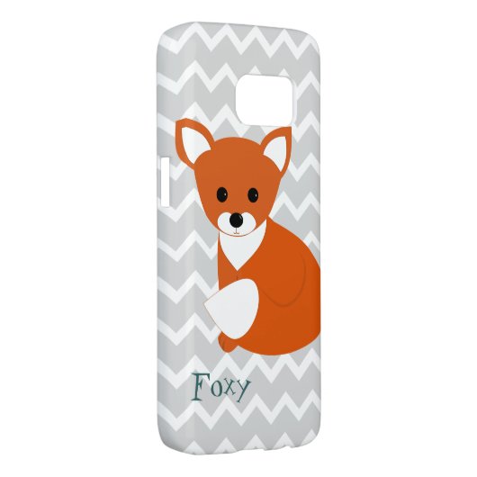 Wenig roter Fox-Entwurf Case-Mate Samsung Galaxy Hülle (Rückseite/rechts)