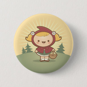 Wenig roter Knopf Button