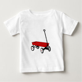 Wenig roter Lastwagen Baby T-shirt