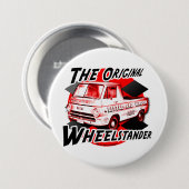 Wenig roter Lastwagen Button (Vorne & Hinten)