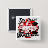 Wenig roter Lastwagen Button (Vorne & Hinten)