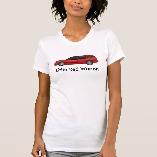 Wenig roter Lastwagen - Rot des Chilis 06 T-Shirt (Vorderseite)
