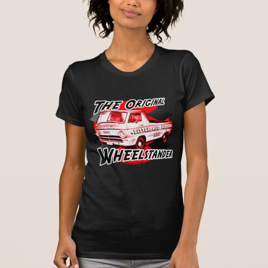 Wenig roter Lastwagenentwurf T-Shirt (Vorderseite)