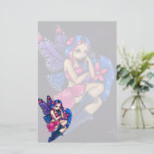 "Wenig schüchternes" Briefpapier (Stehend Vorderseite)