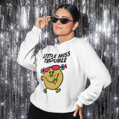 Wenig schwarze Beschriftung Fräulein-Trouble | T-Shirt