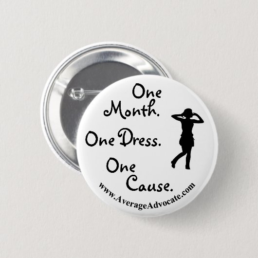 Wenig schwarzer Kleiderknopf (durchschnittlicher Button (Vorne & Hinten)