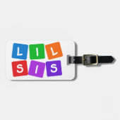 Wenig SIS-Gewohnheits-Gepäckanhänger Gepäckanhänger (Vorderseite horizontal)