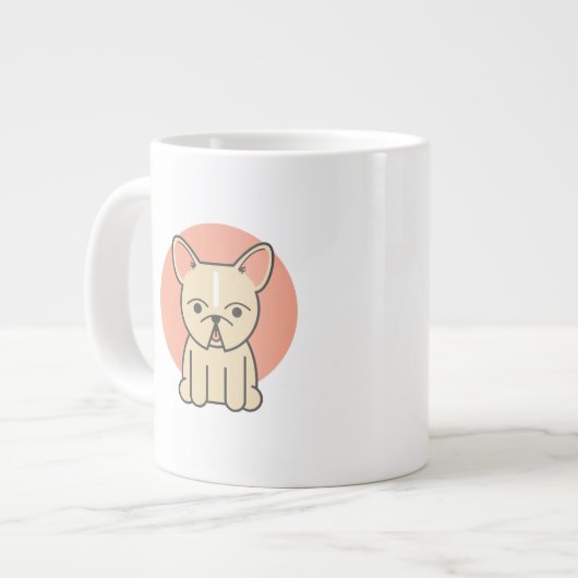 Wenig Snortles, Creme Jumbo-Tasse (Vorderseite Links)