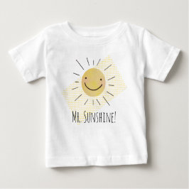 Wenig Sonnenschein-kundenspezifischer Baby T-shirt