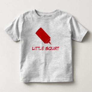 Wenig spritzen kleinkind t-shirt