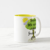 Wenig Sprössling Zweifarbige Tasse (VorderseiteRechts)