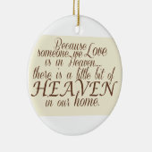 Wenig Stückchen des Himmels Keramik Ornament (Rechts)