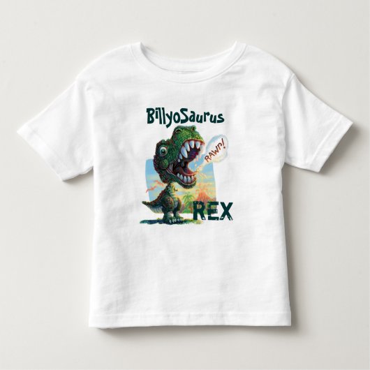 Wenig T Rex gemalt Kleinkind T-shirt (Vorderseite)