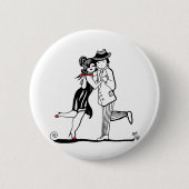 Wenig Tangueros Button (Vorderseite)