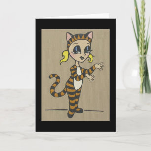 wenig tigger Karte mit Grenze