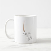 Wenig Tropfen-Typ-Tasse Kaffeetasse (Links)