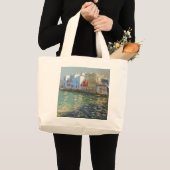Wenig Venedig Mykonos Jumbo Stoffbeutel (Vorderseite (Produkt))