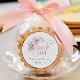 wenig vermisst onedere 1. Geburtstag danke Ihnen d Runder Aufkleber