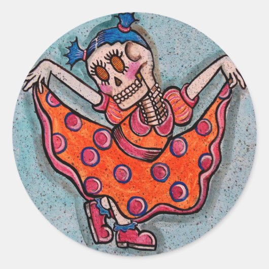 wenig verpassen Luci BFK Serie6 - Maßgeschneidert Runder Aufkleber (Vorderseite)