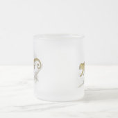 Wenig Vintages Zeichnen des kinkajou Mattglastasse (Mittel)