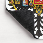 Wenig Wappen russischen Reiches 1883 Mousepad (Ecke)