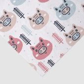 Wenig Weihnachten festliches Piggies Seidenpapier (Ausschnitt)