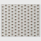 Wenig Weihnachtspudding-Muster Geschenkpapier (Flach)