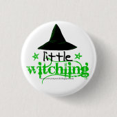 Wenig Witchling Button (Vorderseite)