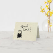 wenig Wobblies-viel Glück Karte (Gelbe Blume)