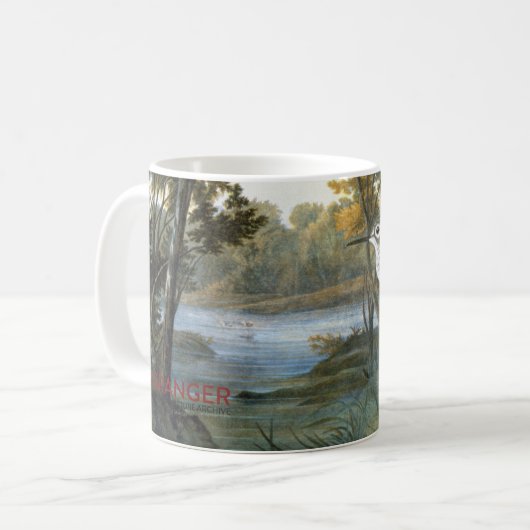Wenig Yellowlegs Kaffeetasse (Vorderseite Links)