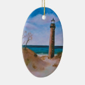 Wenig Zobel-Punkt-Leuchtturm-Verzierung Keramikornament (Rechts)