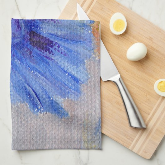 Wenige blaue Betta Fische Küchentuch (Viertel Falte)