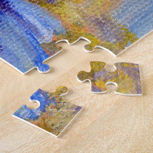 Wenige blaue Betta Fische Puzzle (Seite)