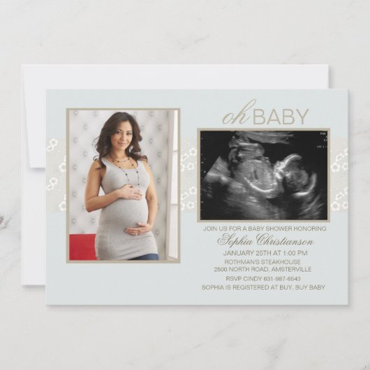 Wenige Flüstern, Geschlechts-neutrale Person Einladung (Vorderseite)