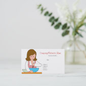 Wenige Koch-Visitenkarten Visitenkarte (Stehend Vorderseite)