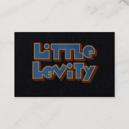 Wenige Leichtsinnkarten Visitenkarte (Vorderseite)