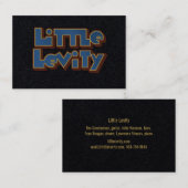 Wenige Leichtsinnkarten Visitenkarte (Vorne/Hinten)