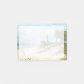 Wenige Punkt-Zobel-Leuchtturm-Post-Itanmerkungen Post-it Klebezettel (Vorderseite)