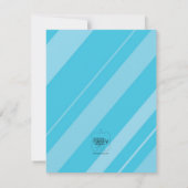 WENIGE ROTE LASTWAGEN-EINLADUNGEN EINLADUNG (Rückseite)