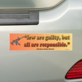 wenige sind… schuldig autoaufkleber (Auf Auto)