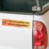 wenige sind… schuldig autoaufkleber (Auf Lkw)