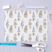 Wenige Weihnachtsfestliche Gnomes Seidenpapier (Handwerk)