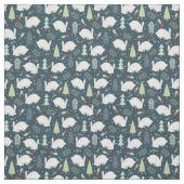 Wenige Weihnachtshäschen Stoff (Muster)