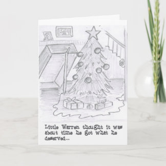 Wenigen Warrens Falle Feiertagskarte