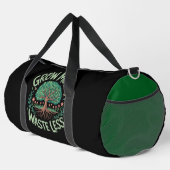 Weniger Abfall, mehr Wachstum Baum Duffle Bag (Rechte Ecke)