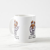 Weniger Abstreifen, Wagging Kaffeetasse (Vorderseite Links)